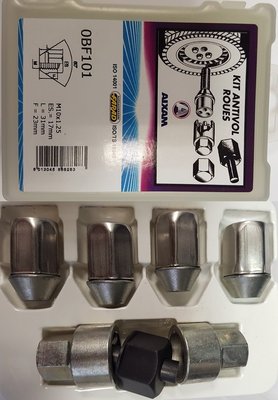 Pièces VSP - Divers - BLISTER ANTIVOL DE ROUE plat 17