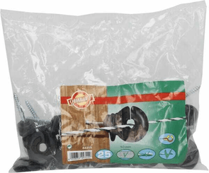 Pièces agricoles - Cloture,Jardin & Sylviculture - Isolateur annul. compact 25pc