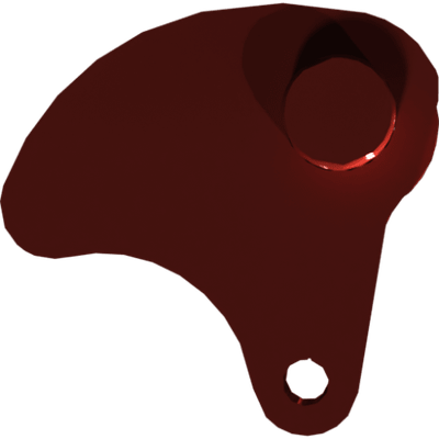 Pièces agricoles - Pièce divers - arbre de réglage soudé -peint-