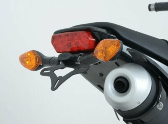 Pièces Quad & Motos - Equipement véhicule - Support de plaque R&G RACING noir pour clignotants origine Honda MSX125