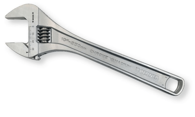 Outils - Outils divers - Clé à molette 10" longueur 259 mm ouverture 34 mm (par 1)