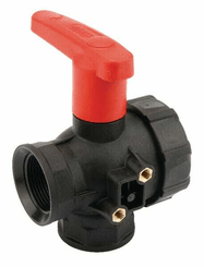 Pièces agricoles - Pièce Pulvérisateur - Vanne boi.sph. 1 1/4" 3v.+ral.