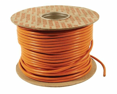 Pièces agricoles - Electricité - Câble 3 fils, orange, 100m