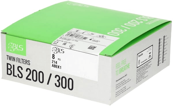 Vêtements et protections - Equipement - BLS 214 ABEK1 filtre 8 pièces
