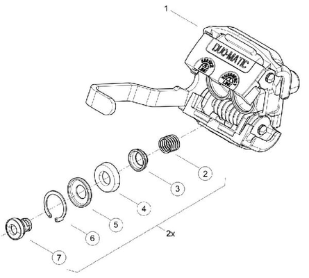 Pièces agricoles - Pièce divers - Kit de réparation pour cpl. Ac