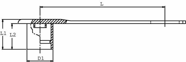 Pièces agricoles - Hydraulique - Bouchon mâle noir type 12