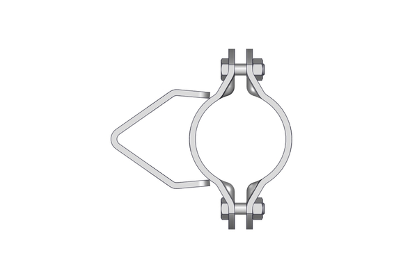 Accessoires et options matériel  - Matériel d'élevage - autre - BRIDE RONDE AUTOLOCK DOUBLE SV D.76MM