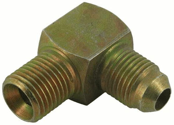 Pièces agricoles - Hydraulique - Racc. coudé 1/4x1/2 BSP/JIC