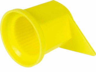 Pièces agricoles - Pièce divers - Indicateur d'écrou de roue Dustite 32mm jaune, Rema Tip Top