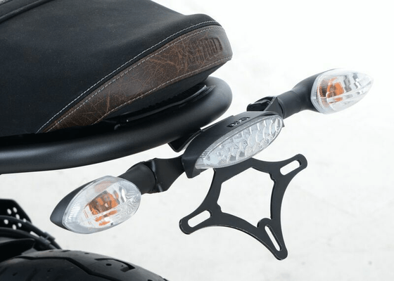 Pièces Quad & Motos - Equipement véhicule - Support de plaque R&G RACING noir Yamaha XSR700