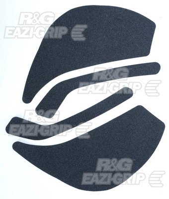 Pièces Quad & Motos - Equipement véhicule - Kit grip de réservoir R&G RACING 4 pièces noir Yamaha FZ8 Fazer
