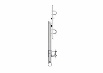 Materiels - Matériel d'élevage - autre - SUPPORT RELEVABLE POUR BARRIERE EX4/EX5