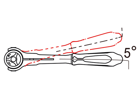 Outils - Outils divers - Cliquet 1/2" 300mm tête orientable