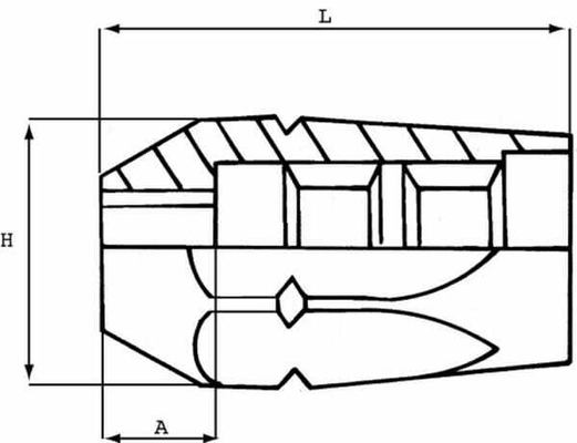 Pièces agricoles - Hydraulique - Douille à visser DN10