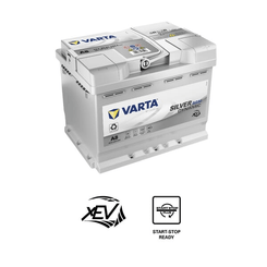Pièces agricoles - Eclairage - Batterie 12V 60Ah 680A AGM XEV A8 VARTA
