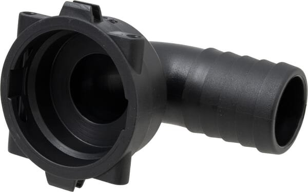 Pièces agricoles - Pièce Pulvérisateur - Raccord à fourche, femelle 90° AF5, embout de tuyau 32 mm