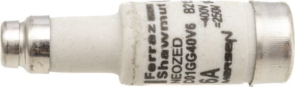 Pièces agricoles - Electricité - Fusible 400V 6A longueur 36mm