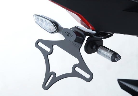 Pièces Quad & Motos - Equipement véhicule - Support de plaque R&G RACING noir Yamaha YZF-R6