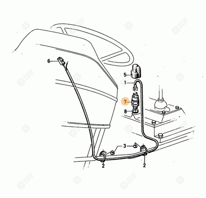 Pièces agricoles - Pièce divers - INTERRUPTEUR Deutz-Fahr origine