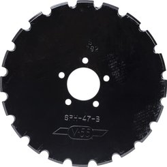 Pièces agricoles - Machines - Disque de semoir 370 mm, V55