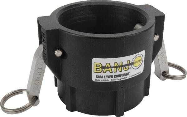 Pièces agricoles - Pièce Pulvérisateur - Camlock 2" fem. x 3" BSP fem. Banjo