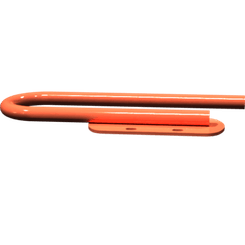 Pièces agricoles - Pièce divers - support droite-peint-