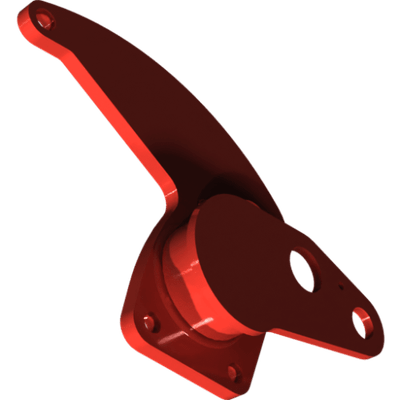 Pièces agricoles - Pièce divers - levier pivotant peint à gauche