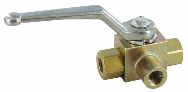 Pièces agricoles - Hydraulique - Vanne à boisseau sphérique 1/4