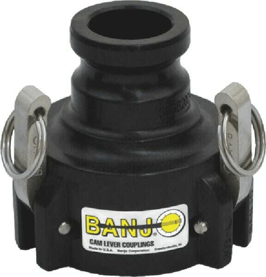 Pièces agricoles - Pièce Pulvérisateur - Camlock Type A 3" filetage femelle 2" NPT polypropylène