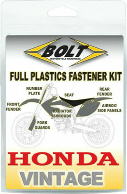 Pièces Quad & Motos - Equipement véhicule - Kit vis plastiques BOLT Honda CR125R
