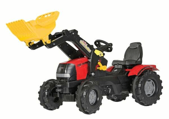 Loisirs - Jouets - Tracteur à pédales avec chargeur frontal, Case IH Puma, à partir de 3 ans, rollyFarmtrac de Rolly Toys