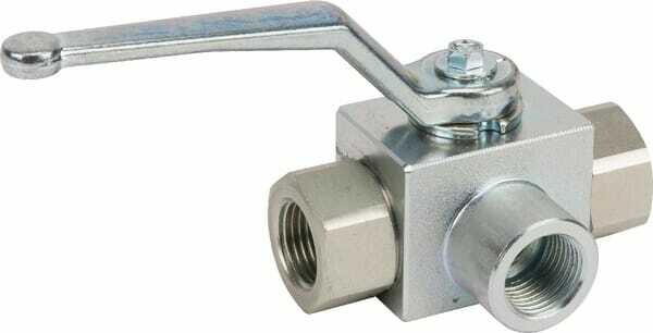 Pièces agricoles - Hydraulique - Vanne billes 3 v.1/2" jnt sp.