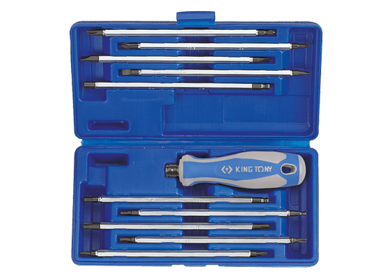 Outils - Outils divers - Coffret de tournevis à lames interchangeables 11 pièces