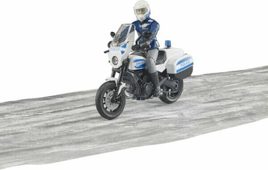 Loisirs - Jouets - Moto de police Ducati Scrambler