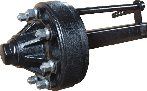 Pièces agricoles - Pièce divers - Essieu freiné 80x1800mm (220/275/8)