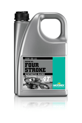 Pièces Quad & Motos - Lubrifiants et nettoyants - Huile moteur MOTOREX Four Stroke - 15W50 4L