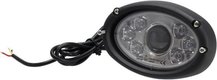 Phare LED, 20/24 W, ovale, 10/30 V, 166 x 106,2 x 97,5 mm, feux de route/croisement, câble ouvert à 3 broches, montage encastré