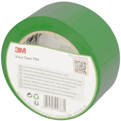 Chimie - Chimie divers - Ruban adhésif en vinyle 764, vert, 50mm x 33M