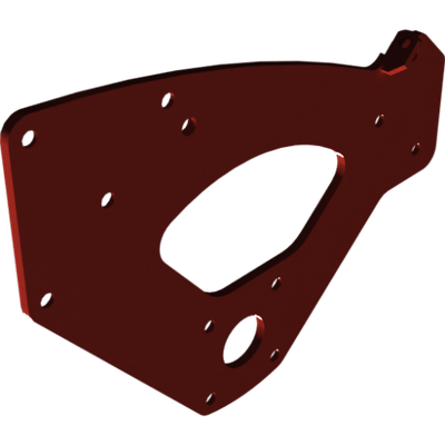 Pièces agricoles - Pièce divers - plaque latérale D.H. -peinte-