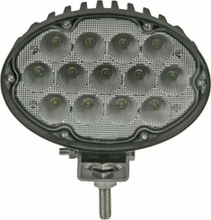Pièces agricoles - Eclairage - Phare de travail LED, 65 W, 5200 lm, ovale, Kramp
