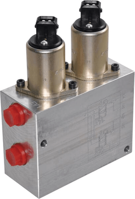 Pièces agricoles - Hydraulique - Soupape d.réduction 2XProp12dc