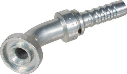 Pièces agricoles - Hydraulique - Racc. à sertir DN13+30,2 bride 45°