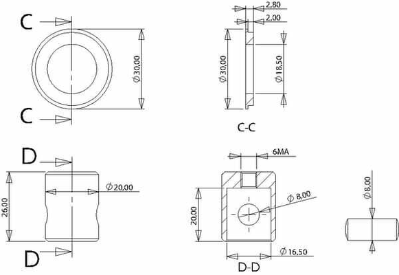 Pièces agricoles - Hydraulique - Kit pour Walvoil SD8