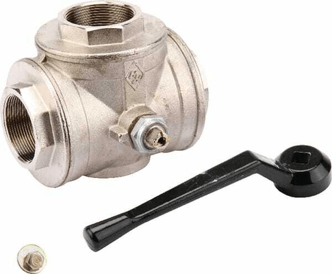 Pièces agricoles - Hydraulique - Vanne bois.sph.3v. T 2" f/f