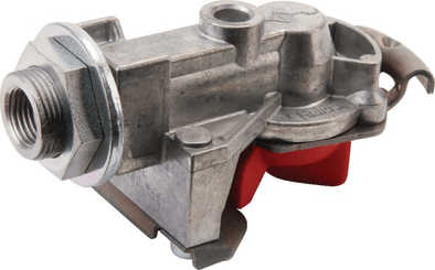 Pièces agricoles - Pièce divers - Tête de raccordement avec filtre intégré "Protect-O" M16x1,5 rouge