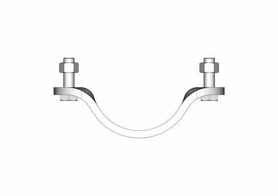 Materiels - Accessoires 30Kg-50Kg - PACK DE 40 DEMI BRIDES RONDE NUE D.102MM