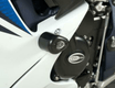 Tampons de protection R&G RACING Aero noir Suzuki GSX-R600/750