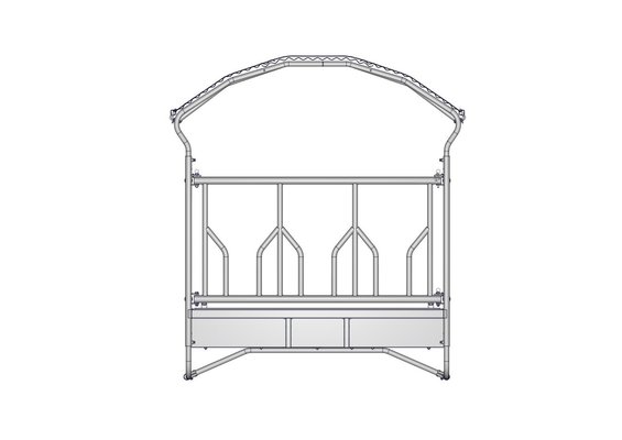 Materiels - Râtelier - PACK DE 2 RATELIER BIG BALL TYPE FESTON SANS 3 POINTS