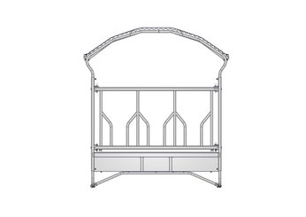 Materiels - Râtelier - PACK DE 2 RATELIER BIG BALL TYPE FESTON SANS 3 POINTS