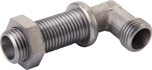 Pièces agricoles - Hydraulique - Coude passe cloison 10S